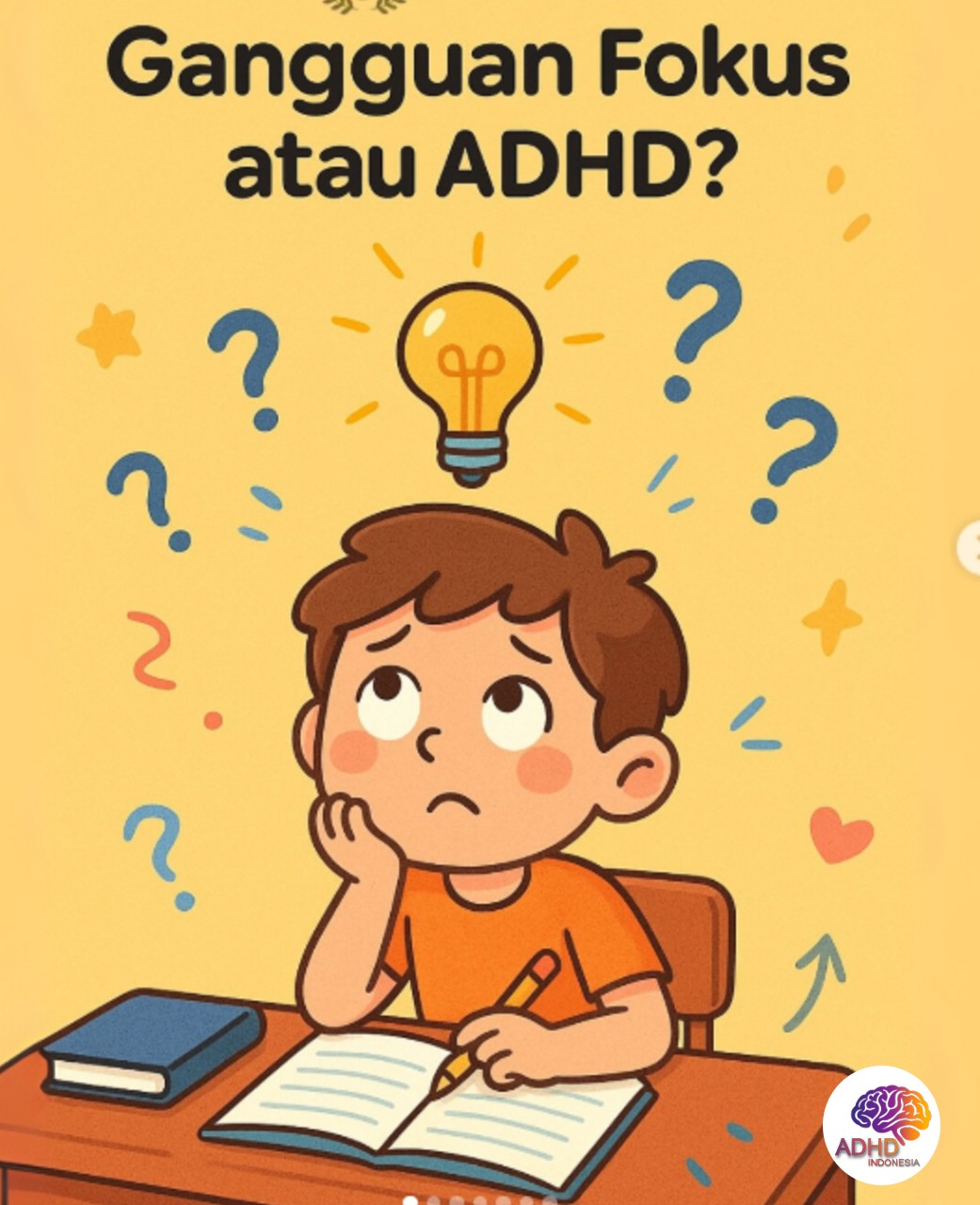 ADHD dan Kesulitan Fokus Anak: Edukasi untuk Keluarga di Kabupaten Karangasem